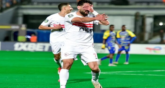 الكونفدرالية الأفريقية.. الزمالك يتقدم على أوتوهو بثنائية في الشوط الأول