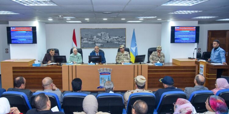 محافظ الإسكندرية يتابع الاستعدادات الخاصة بالتدريب العملي المشترك لمجابهة الأزمات والكوارث “صقر 168”