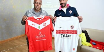 الزمالك بالأبيض وشباب بلوزداد بالأحمر في ذهاب نصف نهائي الكونفدرالية