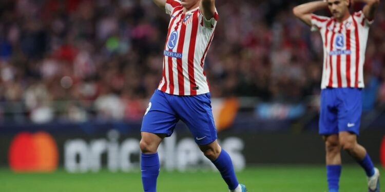 دوري أبطال أوروبا.. أرسنال ينهي الشوط الأول متقدما بهدف أمام أتلتيكو مدريد