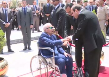 الرئيس السيسي يتقدم مشيعي جنازة اللواء كمال مدبولي والد رئيس الوزراء