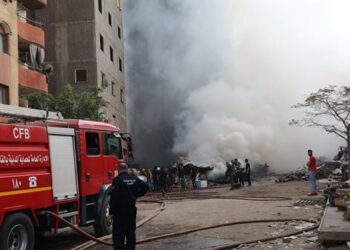 اندلاع حريق داخل شقة سكنية غرب الإسكندرية