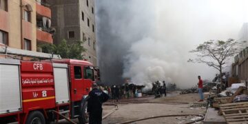 اندلاع حريق داخل شقة سكنية غرب الإسكندرية
