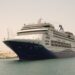 سفينة الركاب السياحية العملاقة “MSC EURIBIA” تعبر قناة السويس