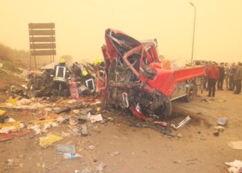 ارتفاع حالات الوفيات فى حادث تصادم طريق كفر داود السادات إلى 9 أشخاص