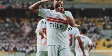 الكونفدرالية.. عدي الدباغ يسجل هدف تقدم الزمالك أمام اتحاد العاصمة من ركلة جزاء