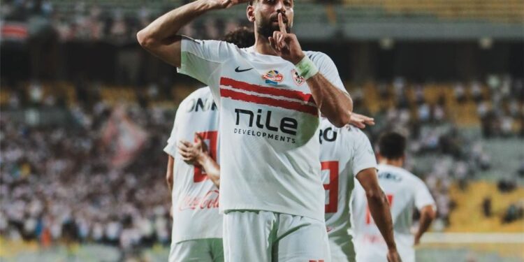 الكونفدرالية.. عدي الدباغ يسجل هدف تقدم الزمالك أمام اتحاد العاصمة من ركلة جزاء
