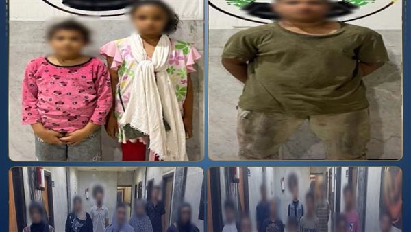 الداخلية تضبط 7 متهمين بتهمة استغلال 14 طفلًا في أعمال التسول بالعاصمة