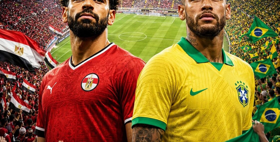 إقبال جماهيري ضخم على مباراة مصر والبرازيل قبل مونديال 2026