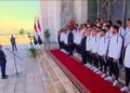 السيسي يشيد بأداء بلاعبي المنتخب الوطني لكرة القدم بكاس العالم