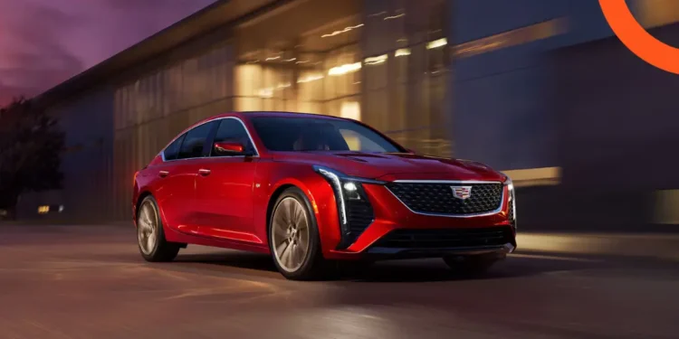 سعر ومواصفات كاديلاك CT5 بلاك وينج وأبرز المميزات
