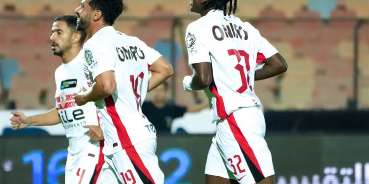 الزمالك ينهي الشوط الأول متقدمًا بثلاثية أمام بطل جيبوتي بدوري الأبطال